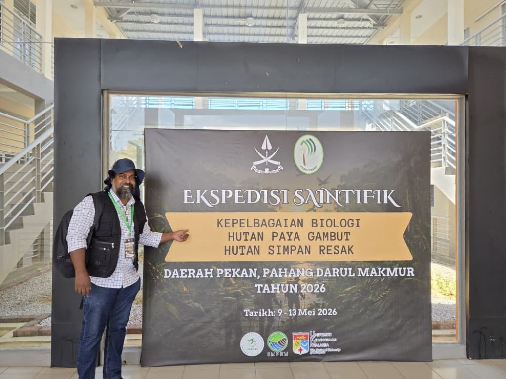 Pensyarah UMPSA terpilih sertai Ekspedisi Saintifik Hutan Paya Gambut di Rompin-Pekan