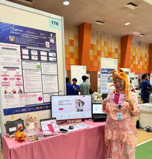 Pelajar UMPSA cipta GebuAdopt, Platform Digital bantu proses pengambilan haiwan peliharaan 