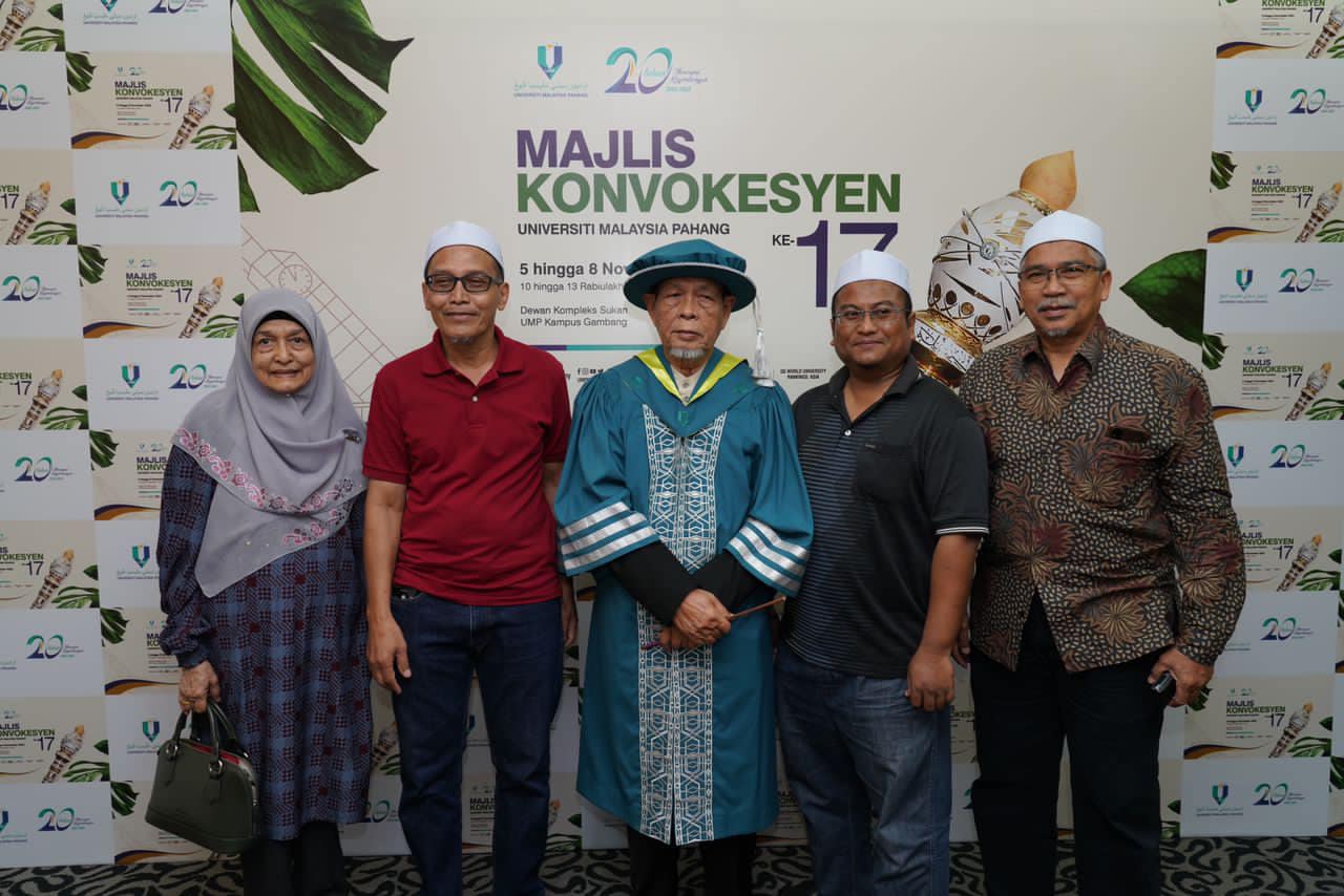 Usia 83 bukan halangan Dr. Jahid dapat PhD kedua