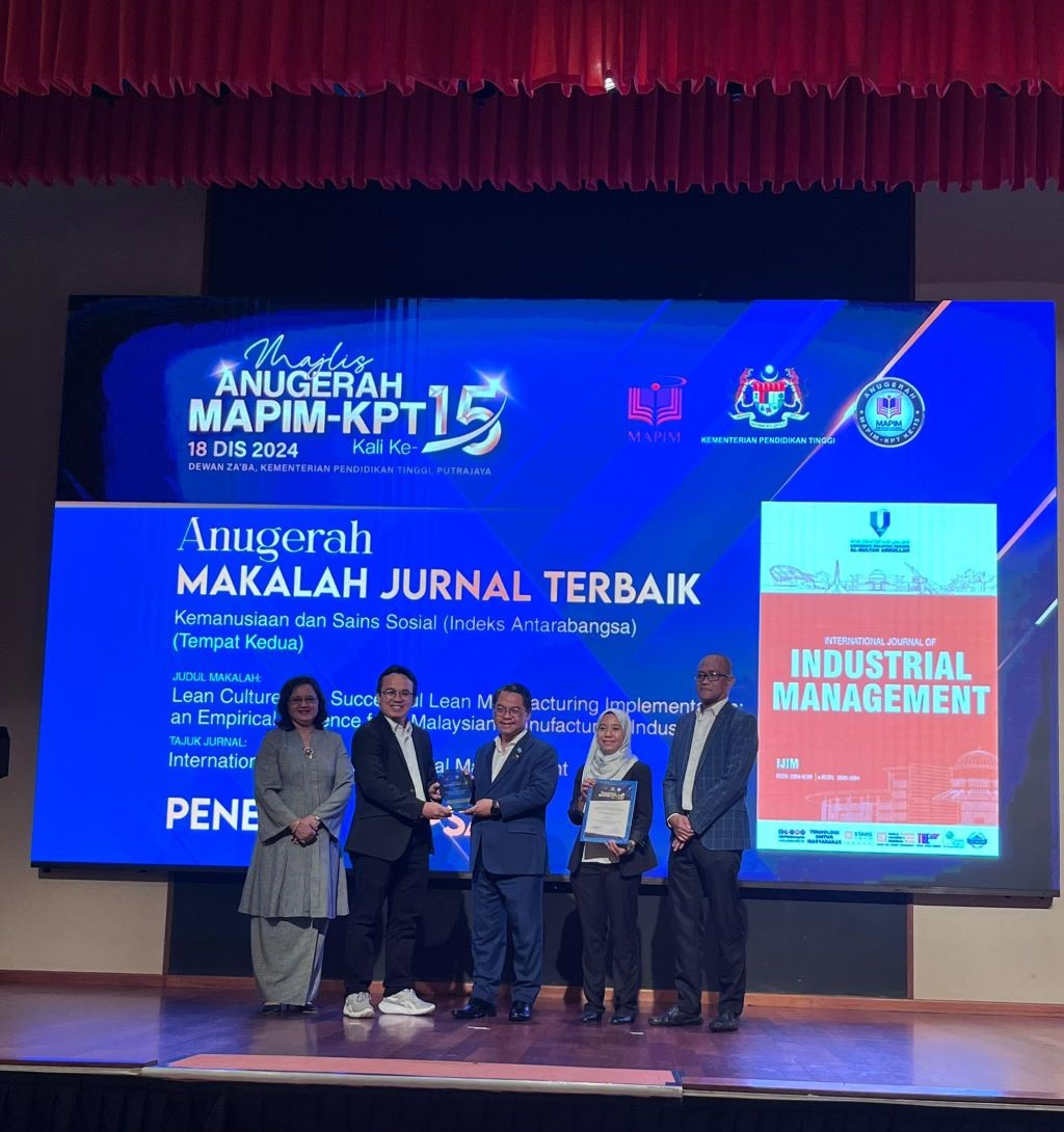 Jurnal UMPSA raih tempat kedua dan ketiga Makalah Jurnal Terbaik dalam Majlis Anugerah MAPIM-KPT Ke-15