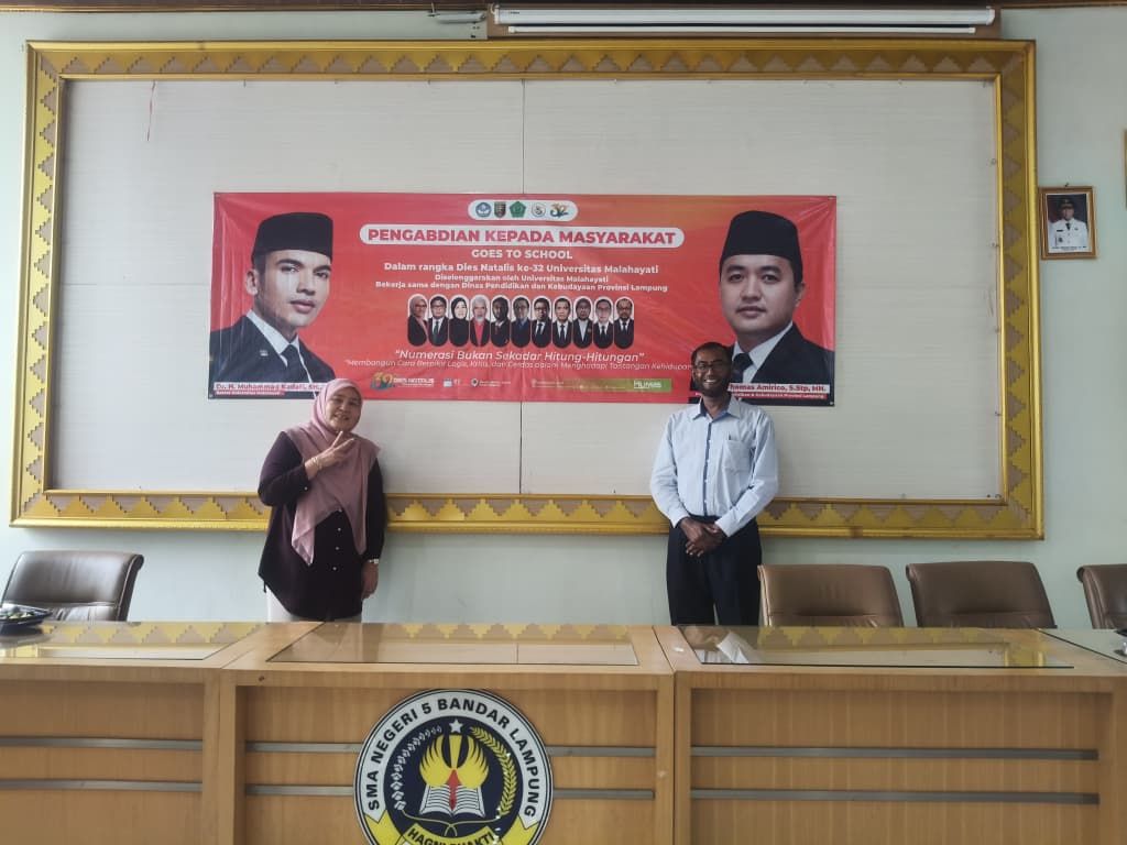 Profesor Matematik Malaysia perkasa pendidikan serantau, jayakan program khidmat komuniti antarabangsa di Bandar Lampung