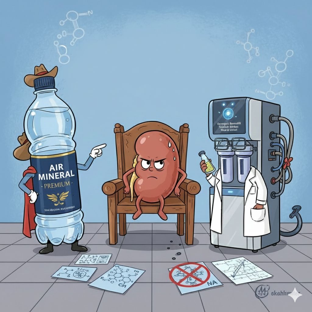 Air Mineral vs Air Tapis dalam Perjuangan Ginjal