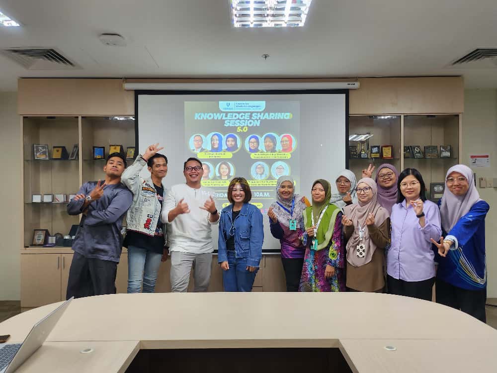 UMPSA anjur Knowledge Sharing Session 5.0: Perkongsian ilmu, inspirasi dan inovasi dalam pengajaran bahasa