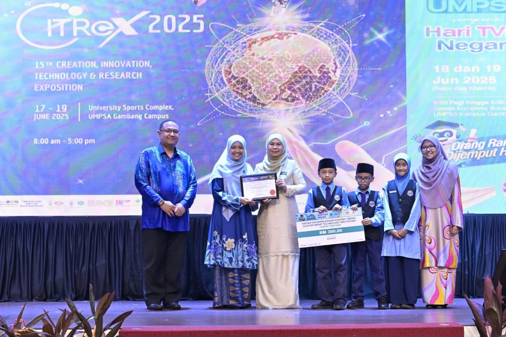 Three 9-Year-Old Pupils from Sekolah Rendah Tahfiz Negeri Pahang Create Hologram Display Innovation, Win Gold at CITREX 2025