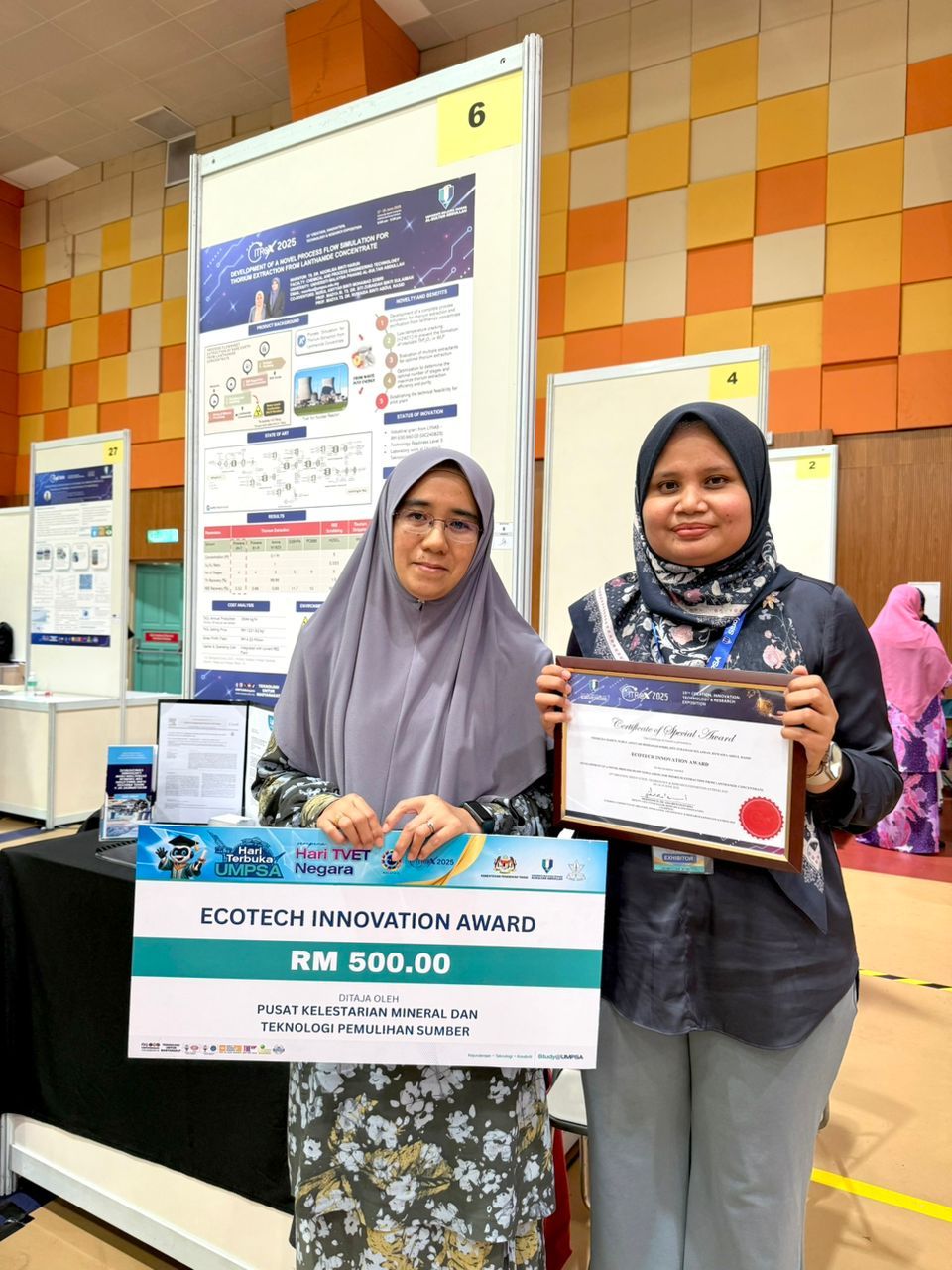 Ts. Dr. Noorlisa develops Safe Thorium Purification Model from Rare Earth Waste