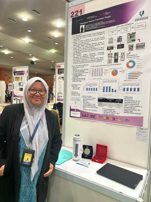 'Air bersih untuk semua' jadi misi hidup Profesor Madya Ts. ChM. Dr. Nurlin Abu Samah