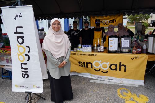 ‘Singgah Kopi’ milik mahasiswa UMPSA meriahkan Ekspokonvokesyen 2023