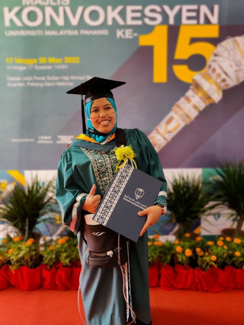 11 years of struggling for degree, Juliza now a graduate