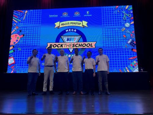 600 Pahang State secondary school students joined YES! Rock The School Mega Edition: Pahang