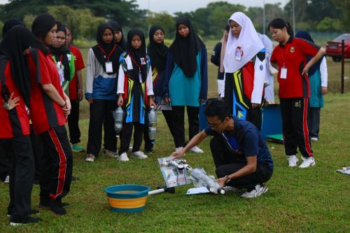 Aktiviti Melancarkan Roket
