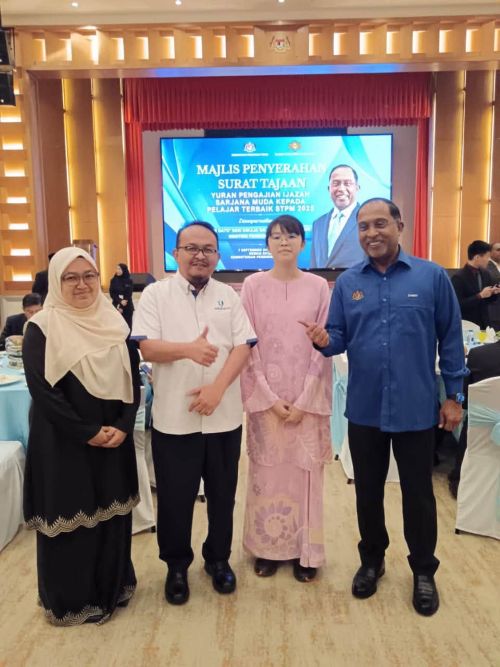 Chan Shi Qi pelajar cemerlang STPM 2025 terima tajaan yuran pengajian UMPSA