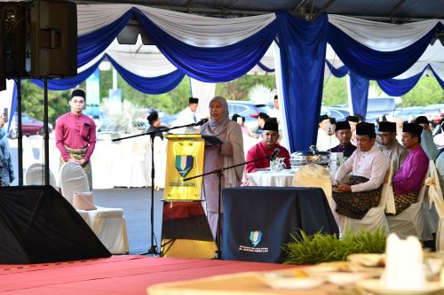 Crown Prince of Pahang officiates Masjid al-Jazari and joins Iftar Jama’ie with 2,000 UMPSA community