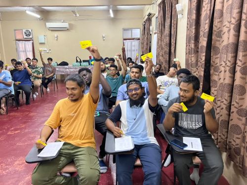 Pelajar antarabangsa baharu UMPSA teruja pelajari bahasa Melayu menerusi aktiviti interaktif