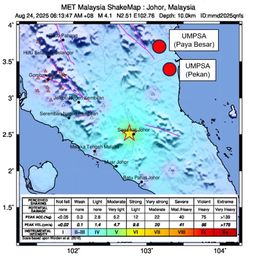 Mengenang Setahun Gempa Bumi Johor: Daripada Gegaran kepada Kesiapsiagaan