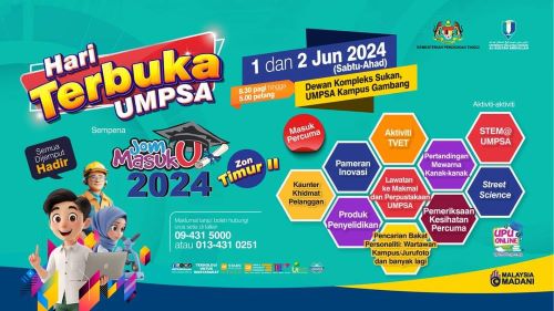 Hari Terbuka UMPSA warnai Jom Masuk U 2024 Zon Timur II