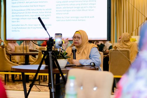 Jurnal Perintis Perpustakaan UMPSA, dirakam Dalam Bicara Inspirasi ‘Been There, Done That’