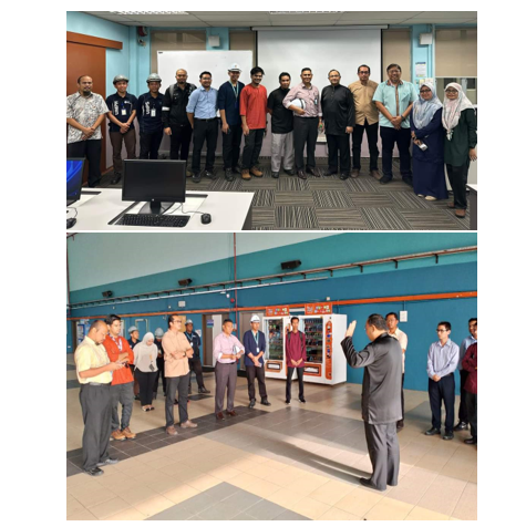 The Deputy Vice-Chancellor for Academic and International Affairs, Professor Dato’ Ir. Ts. Dr. Ahmad Ziad Sulaiman, and his team conducted surveys and inspections of classrooms and laboratories before the new semester began