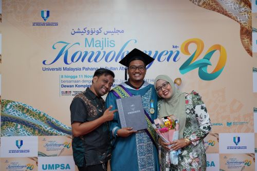 Ketekunan dan semangat juang tinggi kunci kejayaan Raja Salahuddin raih Anugerah Kecemerlangan Akademik MUIP