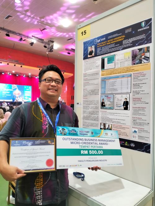 Profesor Madya Ts. Dr. Lee Chia Kuang cipta pendekatan baharu pembelajaran risiko projek melalui modul Risk Ready