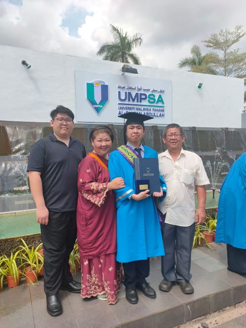 Fokus di dalam kelas kunci kejayaan Loh Yew Jin penerima Anugerah Emas Universiti 