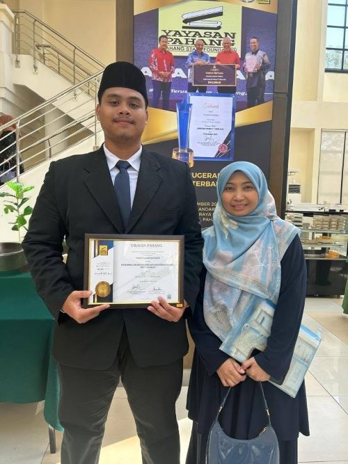 MATAHARI santuni ahli dan iktiraf kecemerlangan anak-anak warga UMPSA