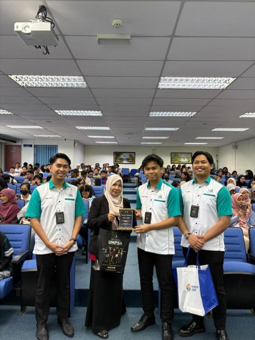 MPP UMPSA pupuk kesedaran pengurusan kewangan masa depan melalui perkongsian eksklusif bersama KWSP
