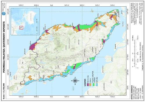 Figure 1: Roughly scattered view of problematic soil in Peninsular Malaysia