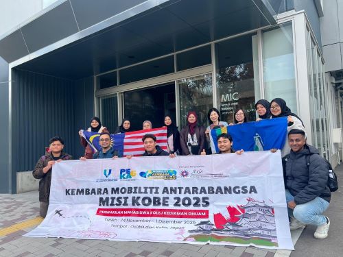 Academic mobility to Kobe University strengthens technology networks and cultural exchange of UMPSA students