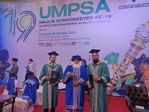 UMPSA celebrates 100 international graduates from 19 countries at 19th Convocation