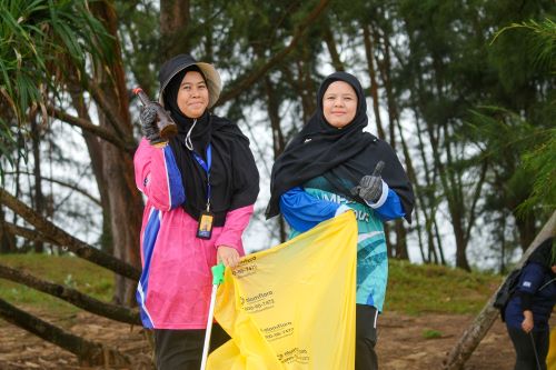 120 sukarelawan UMPSA, TMB, SWCorp dan Alam, Flora kutip 190.2kg sisa sepanjang kurang 500m di Pantai Tanjung Gosong