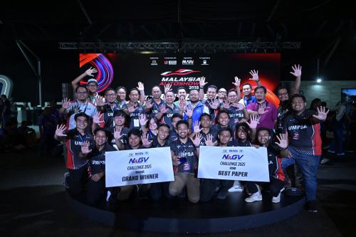 Pasukan E-Motion UMPSA dinobat Juara Keseluruhan NxGV Challenge 2025