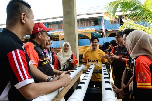 Program Kembara Prihatin@Bumi Kenyalang 2.0 erat hubungan baik UMPSA, IKM Bintulu dan Alumni