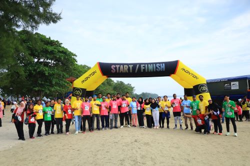 Solidarity of UMPSA international students from 13 countries participating in the International SDG Run for sustainable development goals