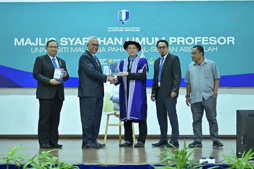 Syarahan Umum Prof. Ts. Dr. Zularisam kongsi kepakaran rawatan air menggunakan teknologi mampan membran