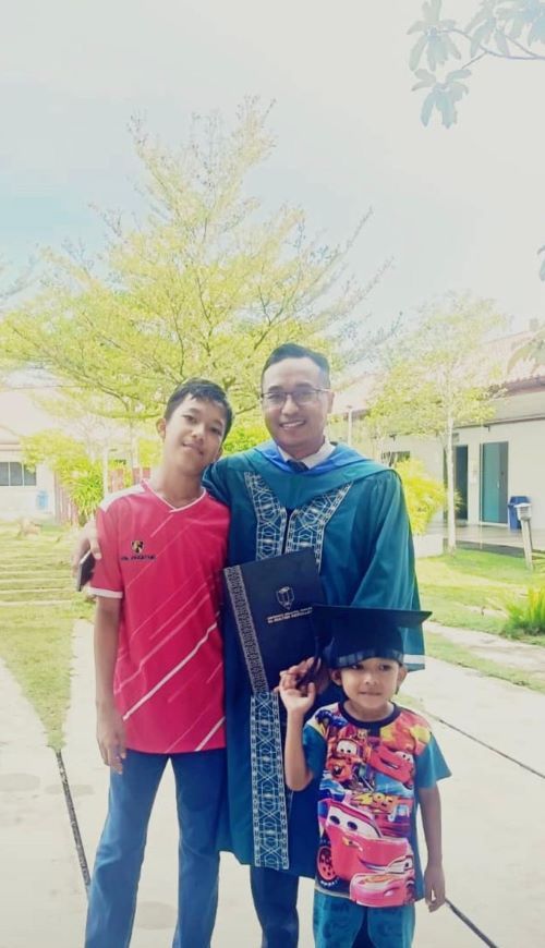 Ketabahan membawa kejayaan Tc. Mohd hafeez bangkit di pentas Majlis Konvokesyen Ke-20 UMPSA