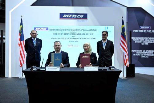 UMPSA dan DEFTECH meterai kerjasama memorandum kolaborasi perkukuh Inovasi Pertahanan