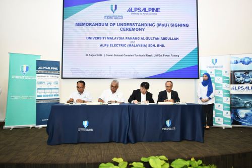 UMPSA jalin kerjasama dengan Alps Electric (M) Sdn. Bhd.