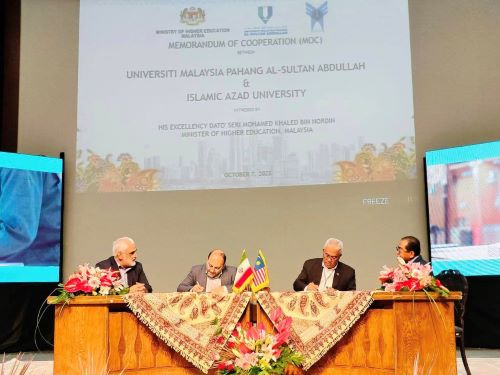 UMPSA jalin kerjasama dengan Islamic Azad University, Iran