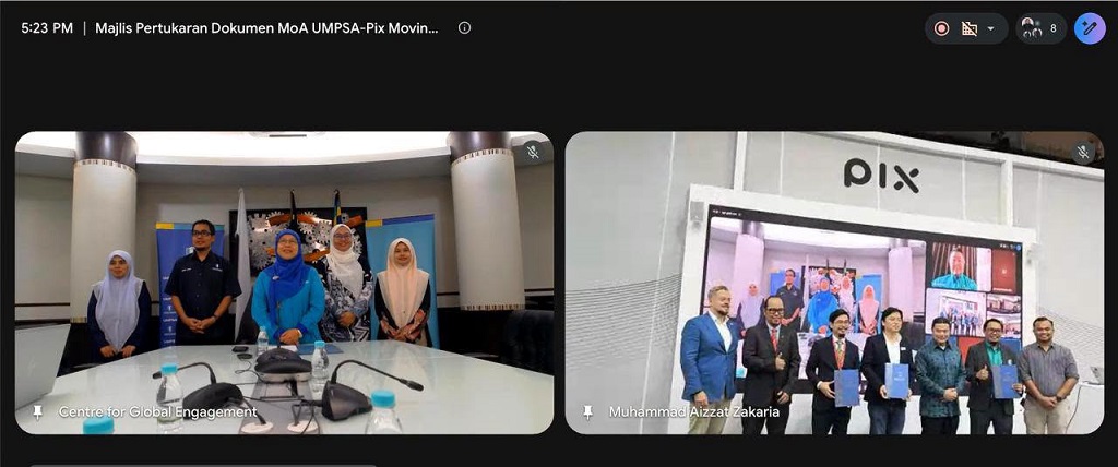 UMPSA jalin kerjasama strategik dengan Move Robotic dan PIX Moving perkukuh ekosistem mobiliti pintar negara