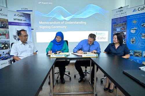 UMPSA signs memorandum of understanding with COHU Malaysia to strengthen industry-academia collaboration