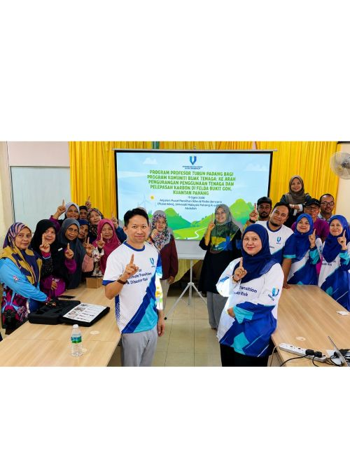 UMPSA perkasa komuniti FELDA Bukit Goh melalui program Komuniti Bijak Tenaga