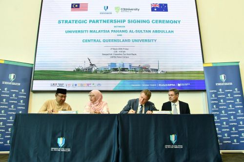 UMPSA perkukuh kerjasama antarabangsa dengan CQUniversity Australia dalam Program Dual PhD dan Sarjana