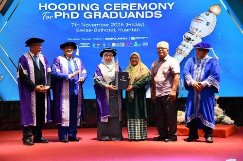 UMPSA celebrates 94 Doctor of Philosophy graduates in meaningful Hooding Ceremony