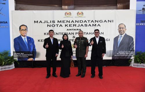 UMPSA joins Signing Ceremony of Collaboration Note between MINDEF and MOHE