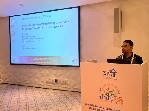 UMPSA strengthens global engagement at APAIE 2025 in Delhi