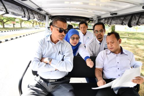 UMPSA terima kunjungan TKSU KPT tinjau Projek Pembangunan Kampus Pekan