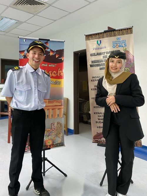   UMPSA language teachers who accompanied the team to Festival of Languages and Cultures (FLC) 2025