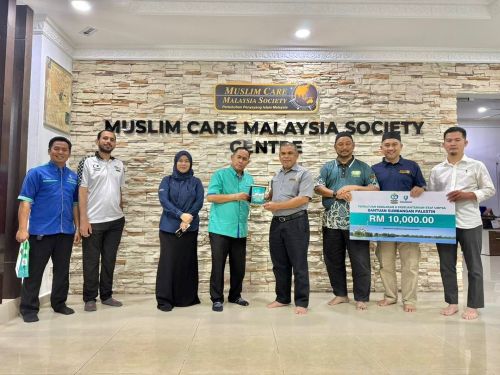 Warga UMPSA terus prihatin, SEJAHTERA salur RM10,000 untuk Misi Kemanusiaan Palestin