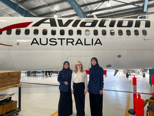 UMPSA Perkasa Bakat Pentadbiran Melalui Sangkutan di Aviation Australia, Brisbane, Australia