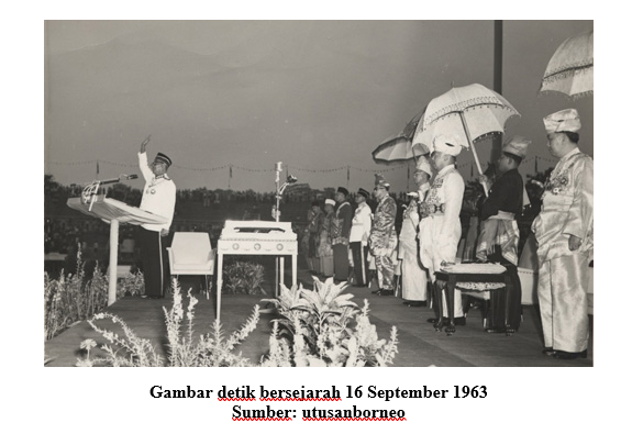 Gambar detik bersejarah 16 September 1963